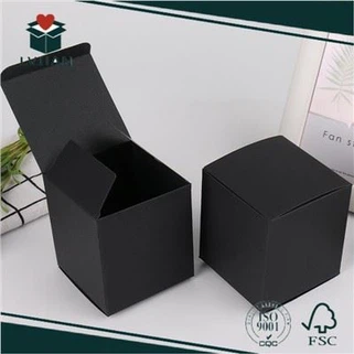 Hộp đựng giấy sản phẩm màu đen